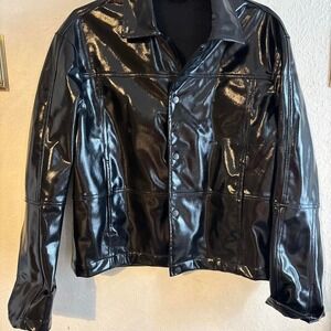 Faux Leather Jacket
